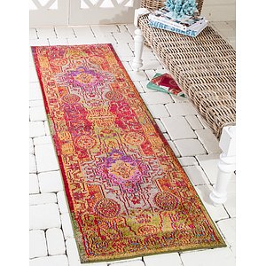 Unique Loom 2' 7 x 10' Vita Runner Rug