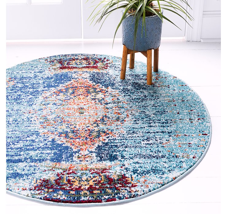 4' x 4' Carnevale Round Rug