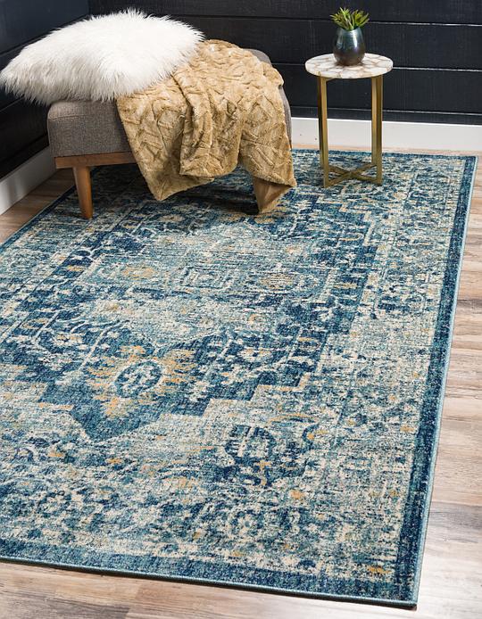Navy Blue 305cm x 395cm Stockholm Rug Area Rugs iRugs Singapore