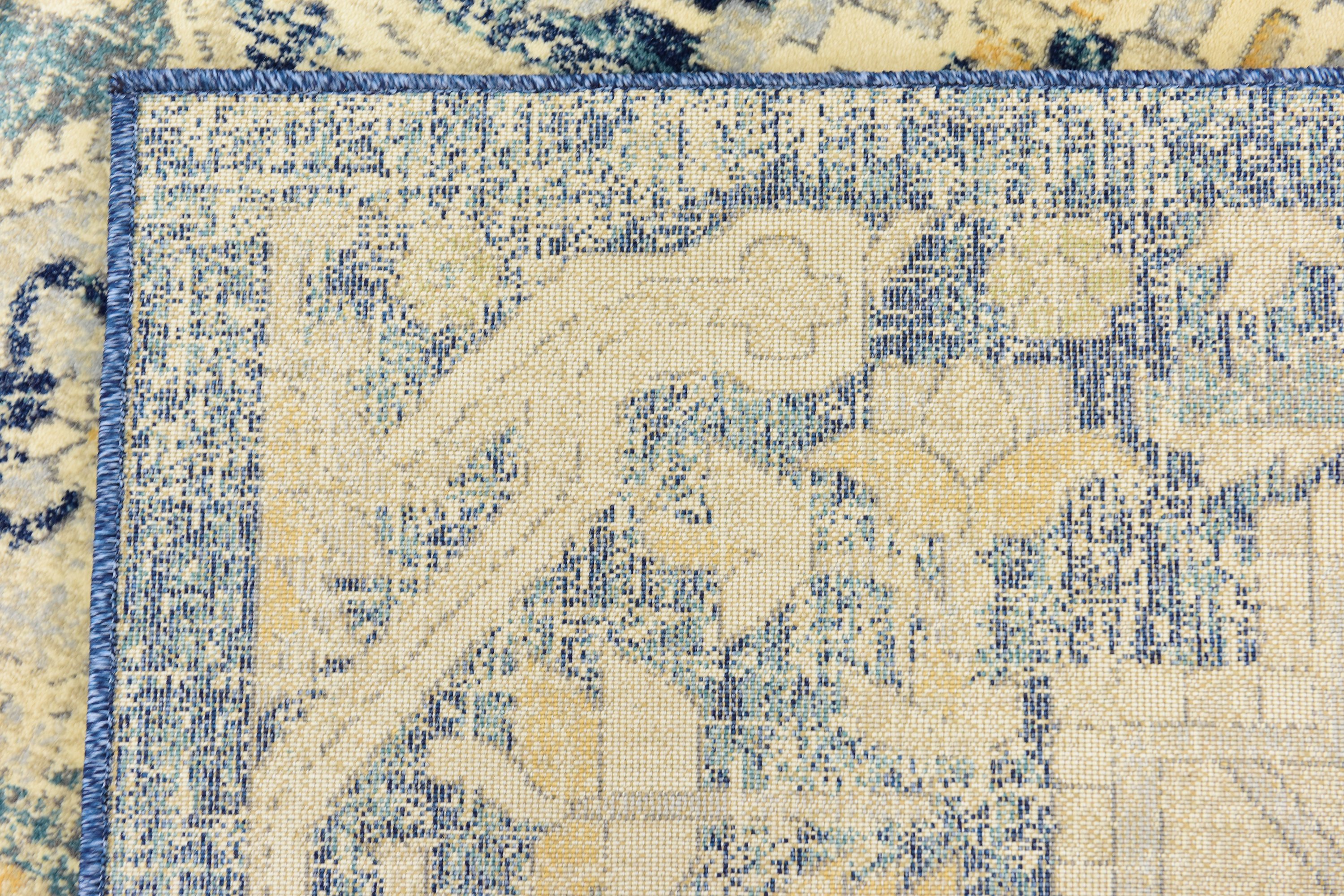 Beige 6' x 6' Stockholm Square Rug Area Rugs eSaleRugs