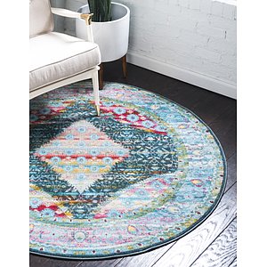 Unique Loom 8' 4 x 8' 4 Baracoa Round Rug