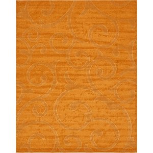 8' x 10' Floral Frieze Rug