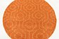4' x 4' Trellis Frieze Round Rug thumbnail image 3