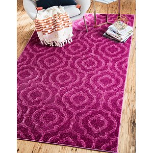 Unique Loom 8' x 10' Trellis Frieze Rug