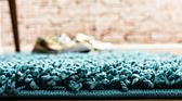 2' 2 x 6' 5 Solid Shag Runner Rug thumbnail
