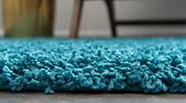 2' 2 x 6' 5 Solid Shag Runner Rug thumbnail