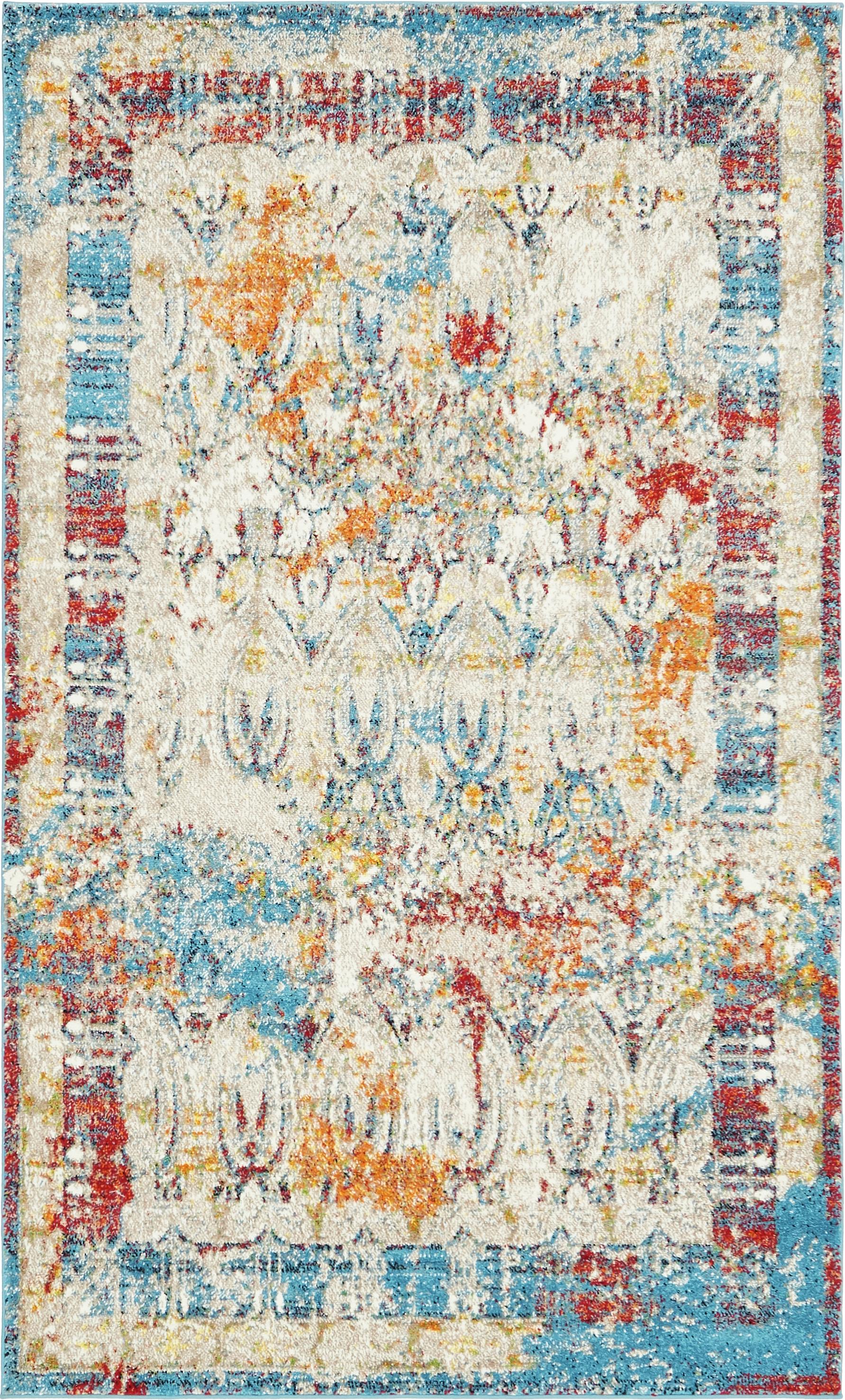 Multicolor 5' x 8' Venice Rug eSaleRugs