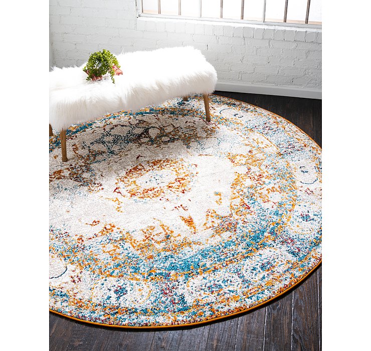 8' x 8' Venice Round Rug