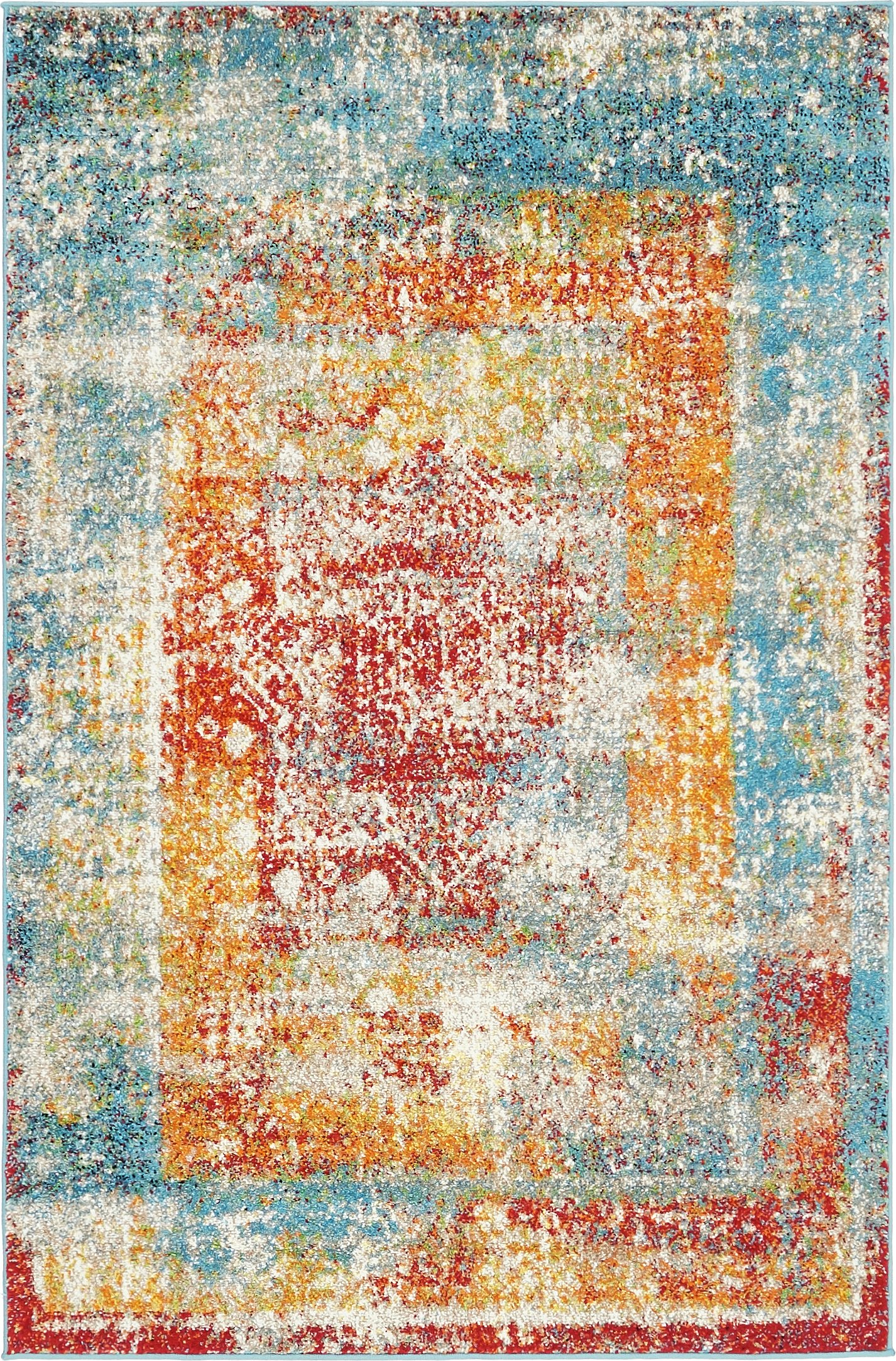Multi 4' x 6' Venice Rug Area Rugs eSaleRugs
