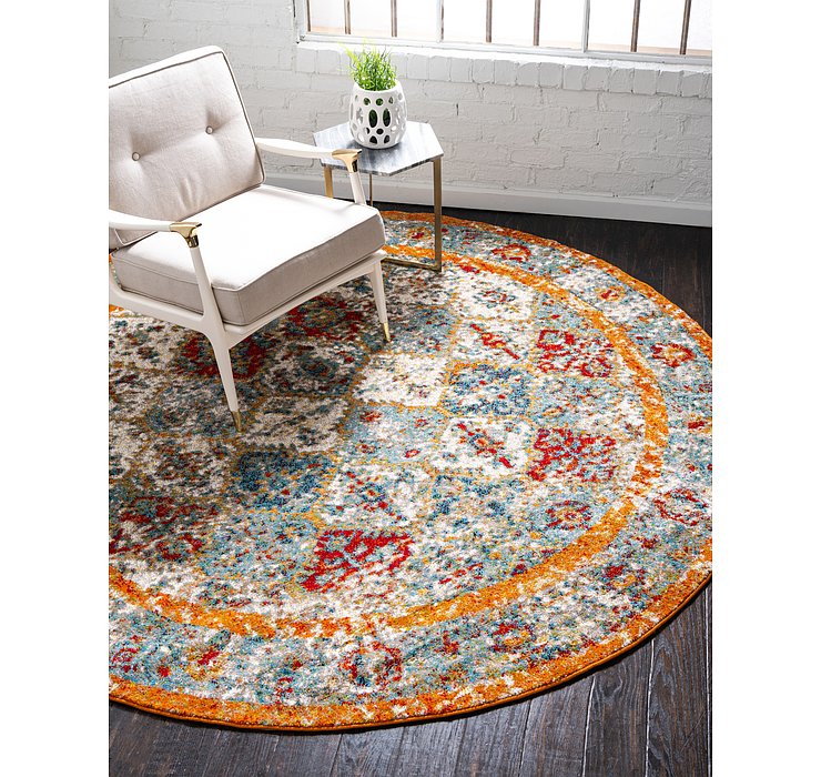 8' x 8' Venice Round Rug