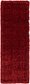 2' x 6' Luxe Solid Shag Runner Rug thumbnail image 1