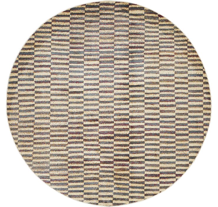 5' 5 x 5' 5 Tribe Round Rug