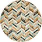 6' x 6' Mirage Round Rug thumbnail