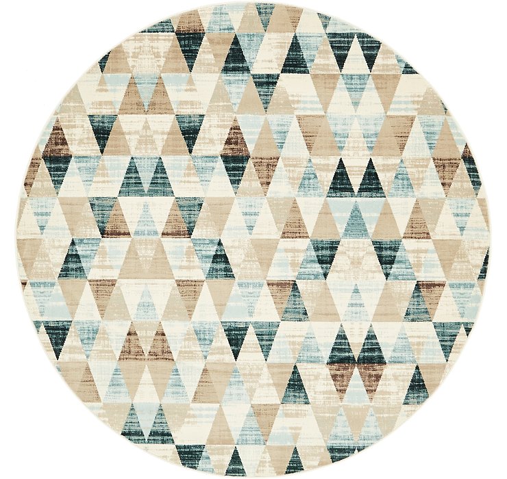 6' x 6' Mirage Round Rug
