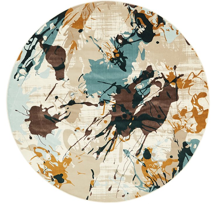 6' x 6' Mirage Round Rug