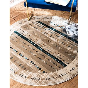 6' x 6' Mirage Round Rug