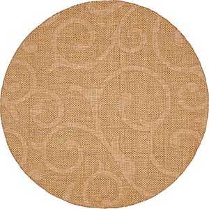 6' x 6' Outdoor Botanical Round...