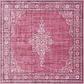 8' x 8' Aqua Square Rug thumbnail