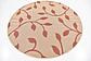 183cm x 183cm Outdoor Botanical Round Rug thumbnail image 2