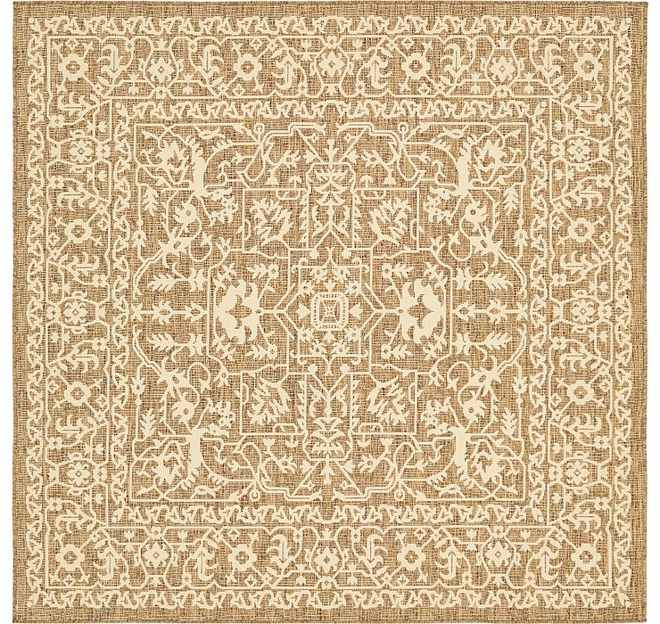 183cm x 183cm Outdoor Botanical Squar...