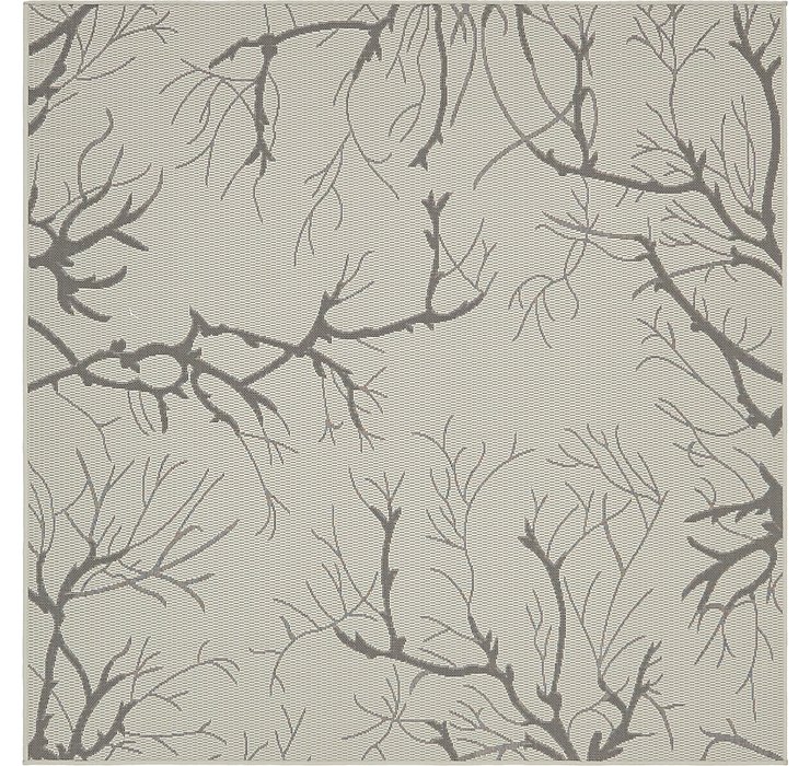 6' x 6' Outdoor Botanical Squar...