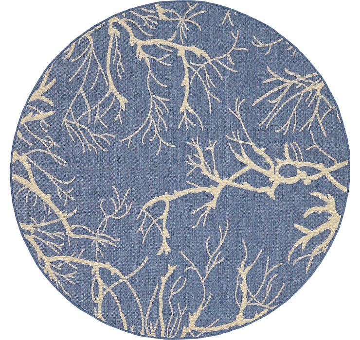 6' x 6' Outdoor Botanical Round...
