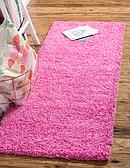 75cm x 500cm Solid Shag Runner Rug thumbnail image 1