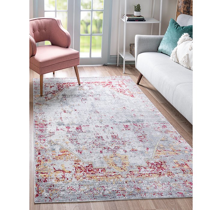4' x 6' Aqua Rug