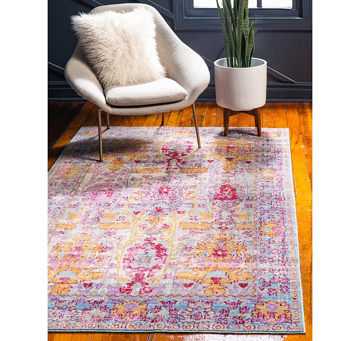 183cm x 275cm Aqua Rug
