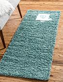 2' 6 x 19' 8 Solid Shag Runner Rug thumbnail