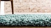 2' 6 x 19' 8 Solid Shag Runner Rug thumbnail