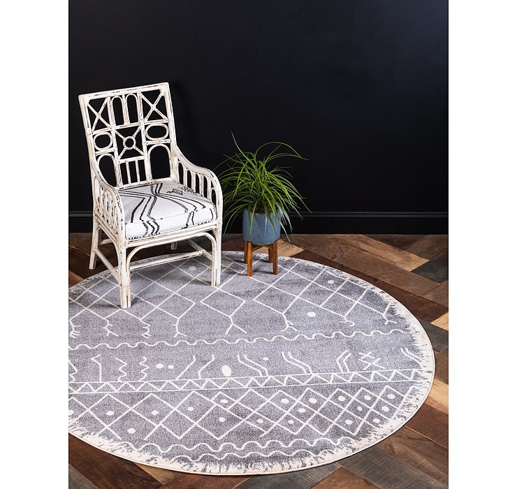 8' x 8' Tangier Round Rug