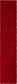 2' 6 x 13' Solid Shag Runner Rug thumbnail