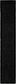 2' 6 x 13' Solid Shag Runner Rug thumbnail