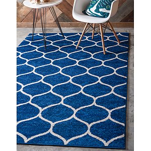 8' x 10' Trellis Frieze Rug