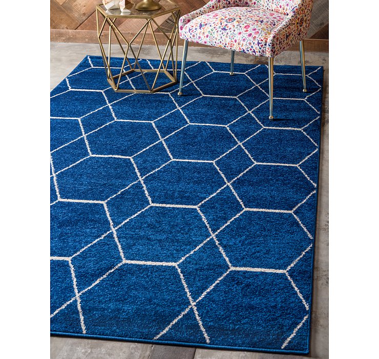 4' x 6' Trellis Frieze Rug