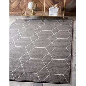 5' x 8' Trellis Frieze Rug