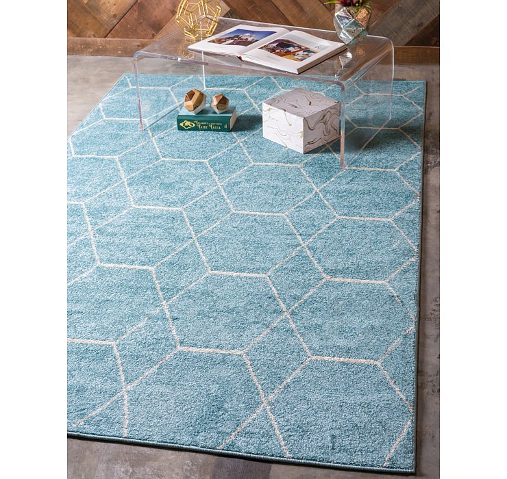 5' x 8' Trellis Frieze Rug