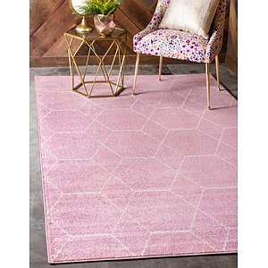 9' x 12' Trellis Frieze Rug