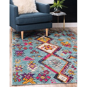 5' x 8' Santa Fe Rug