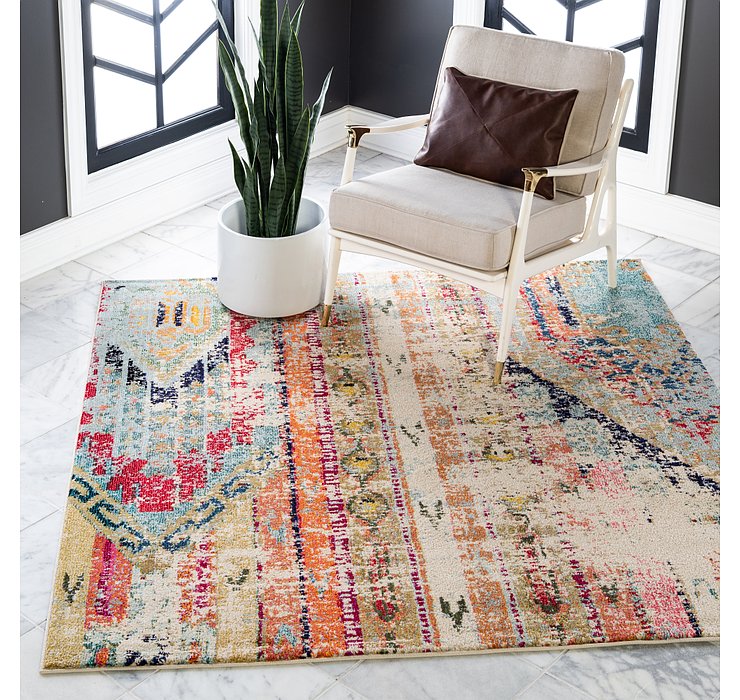 6' x 6' Santa Fe Square Rug