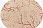 183cm x 183cm Outdoor Botanical Round Rug thumbnail image 3