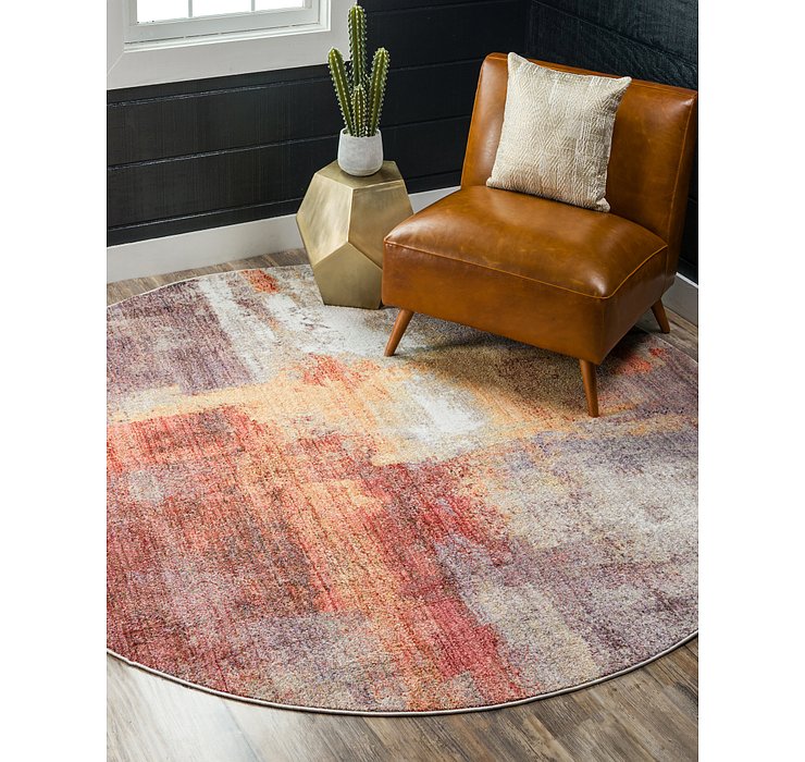 8' x 8' Downtown Round Rug