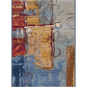 Unique Loom 2' 2 x 3' Outdoor Modern Rug