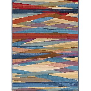 Unique Loom 2' 2 x 3' Outdoor Modern Rug