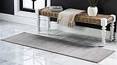 Unique Loom 2' 2 x 6' Uptown Collection RHONY Alum by Jill Zarin Runner Rug thumbnail image 2