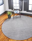 Unique Loom 8' x 8' Uptown Collection by RHONY Alum Jill Zarin Round Rug thumbnail image 1