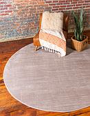 Unique Loom 8' x 8' Uptown Collection by RHONY Alum Jill Zarin Round Rug thumbnail image 1