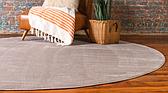 Unique Loom 8' x 8' Uptown Collection by RHONY Alum Jill Zarin Round Rug thumbnail image 3