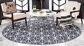 Jill Zarin 8' x 8' Uptown Collection Round Rug thumbnail image 2